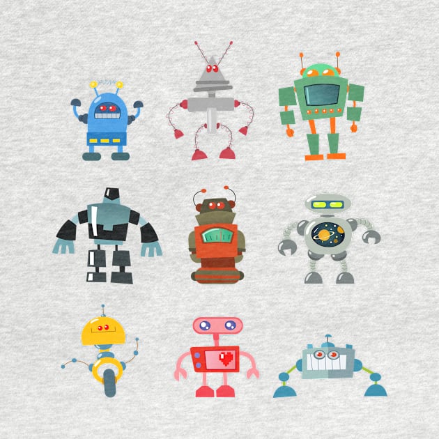 Robots by DigiToonsTreasures